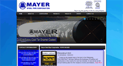Desktop Screenshot of mayersteelpipe.com